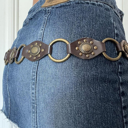 Metal Sunflower Belt