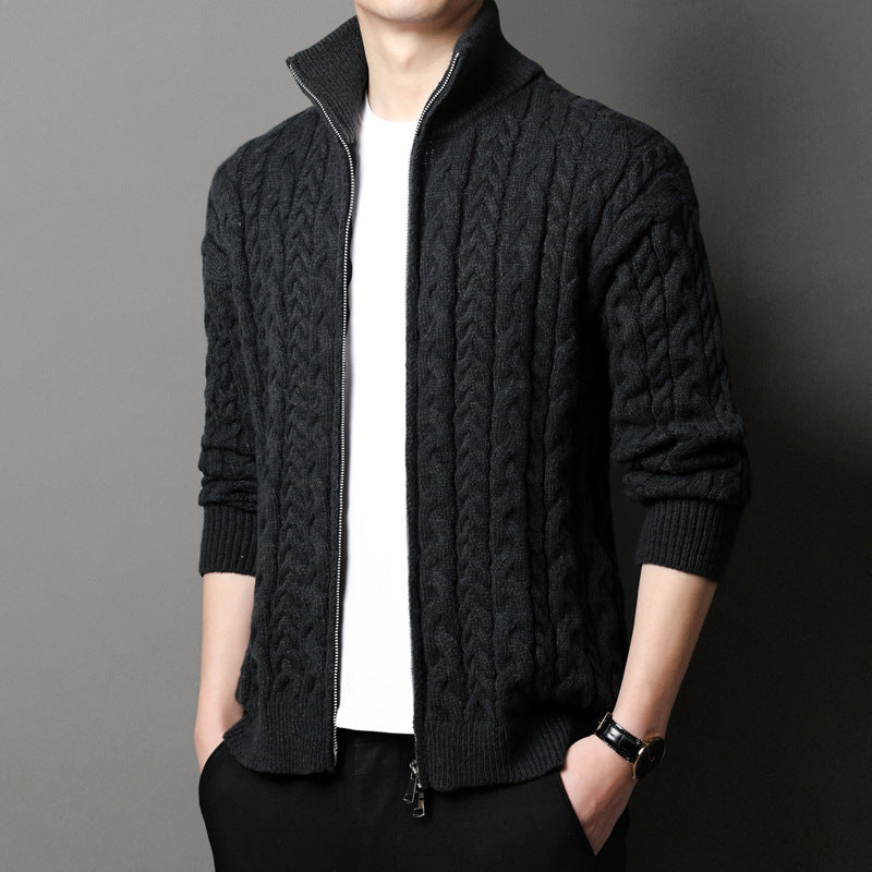 Men's Knitted Loose Cardigan