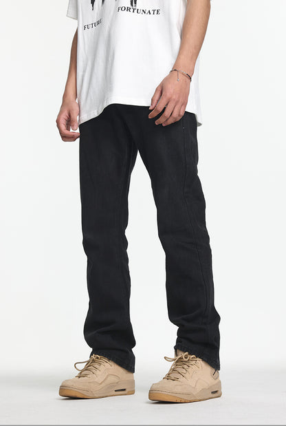 Men's Cotton Straight Jeans