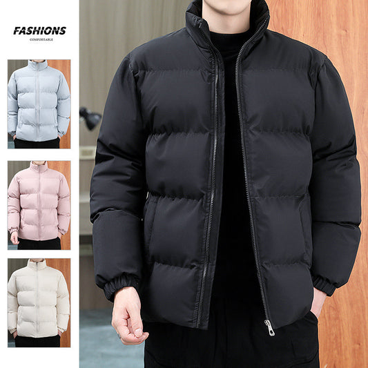 Men's Stand-collar Cotton Coat