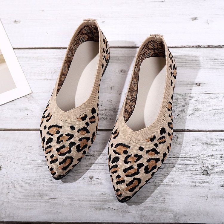 Women's Leopard Print Flats