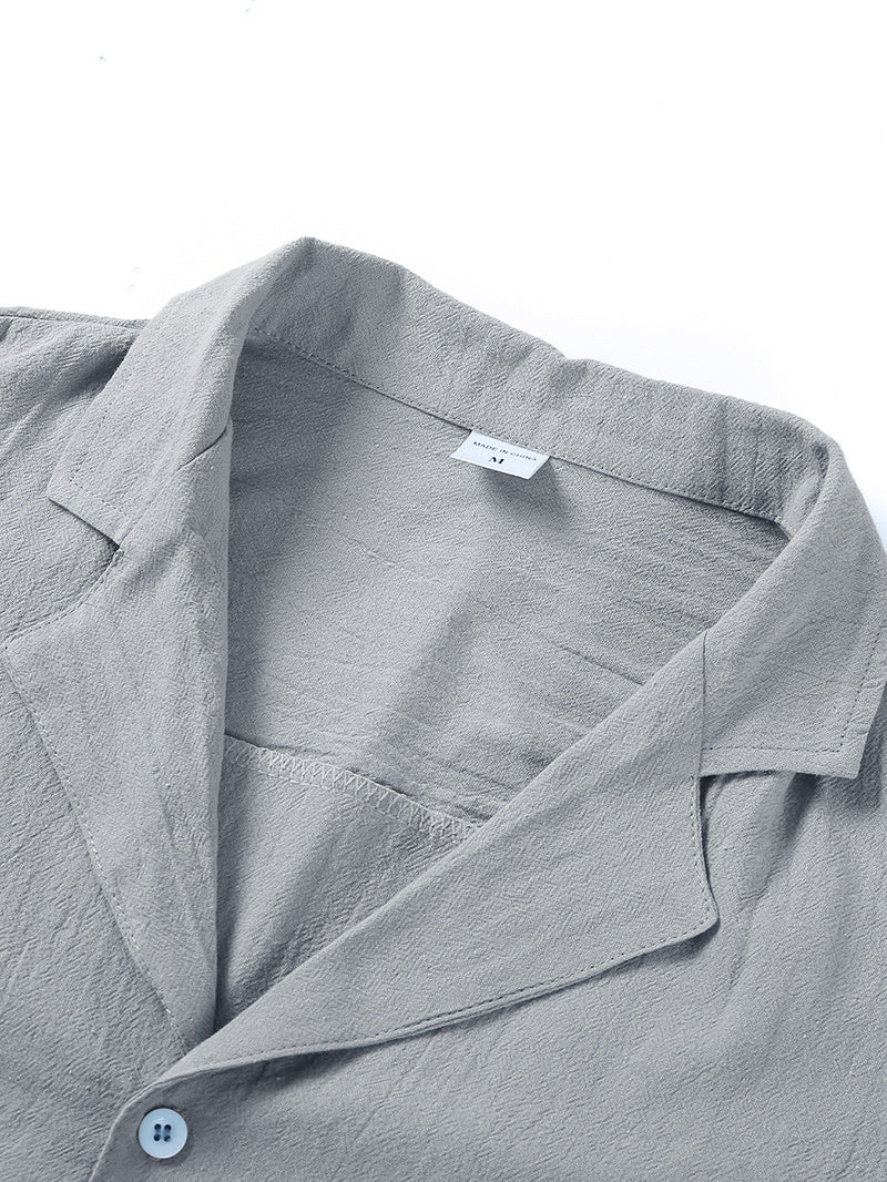 Men's Summer Linen Shirt