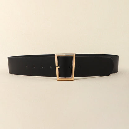 Women's Leather Coat Belt