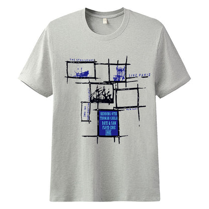 Men's Cotton Stamped T-shirt