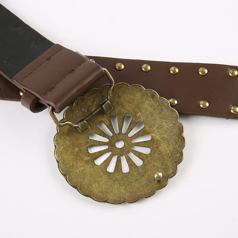 Metal Sunflower Belt