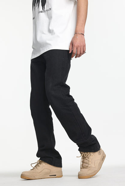 Men's Cotton Straight Jeans