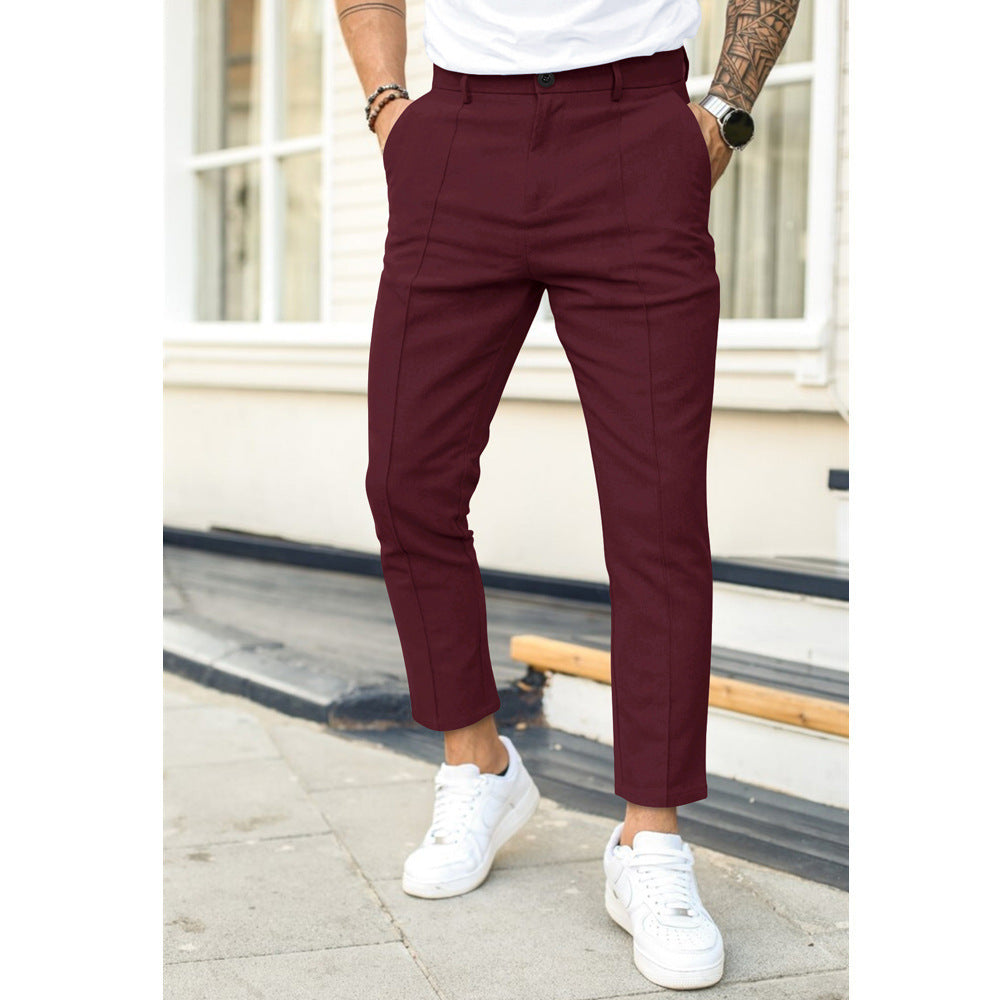 Men's Suit Cotton Pants