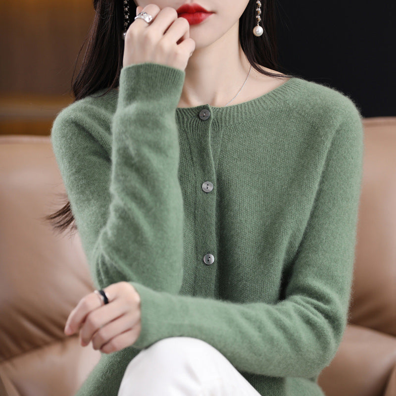 Women's Wool Knitwear Cardigan