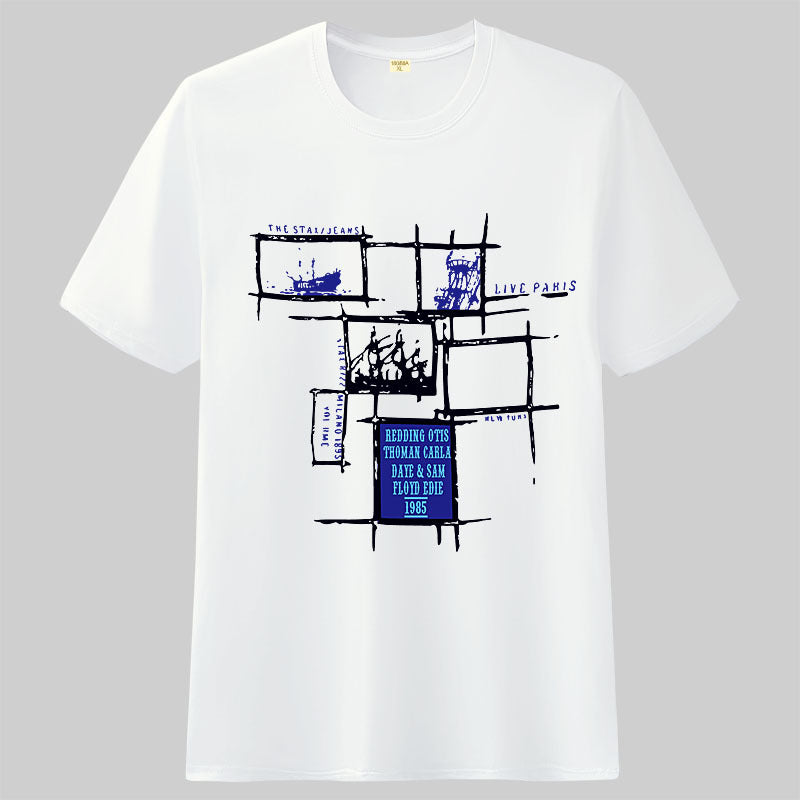 Men's Cotton Stamped T-shirt