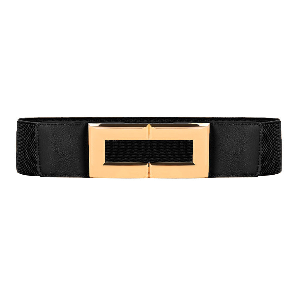 Women's Elastic Wide Belt