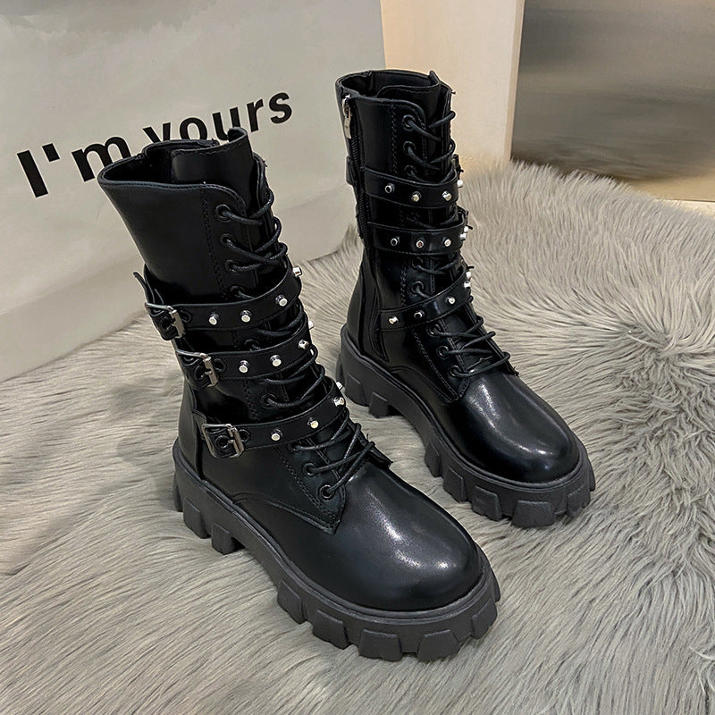 Punk Women's Mid Boots