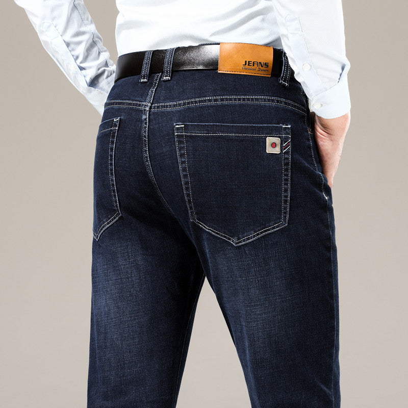 Men's Elastic Jeans