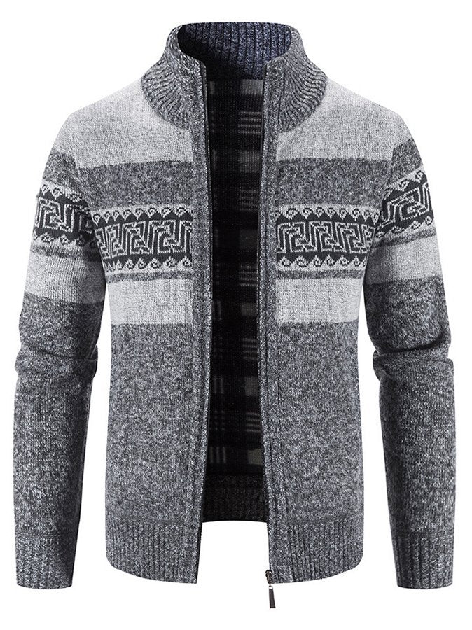 Men's Hooded Cardigan