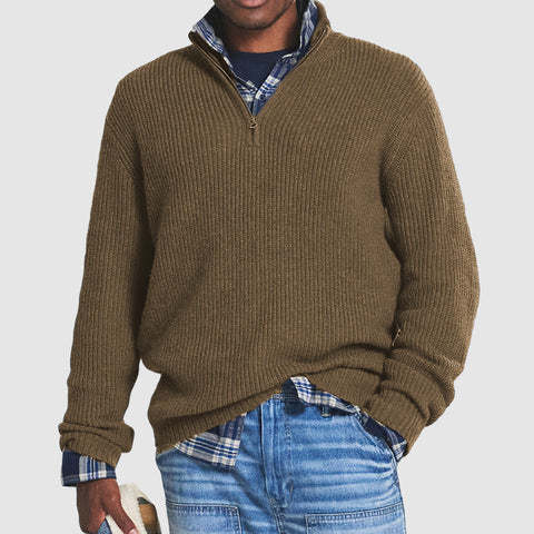 Men's Cotton Casual Loose Sweater