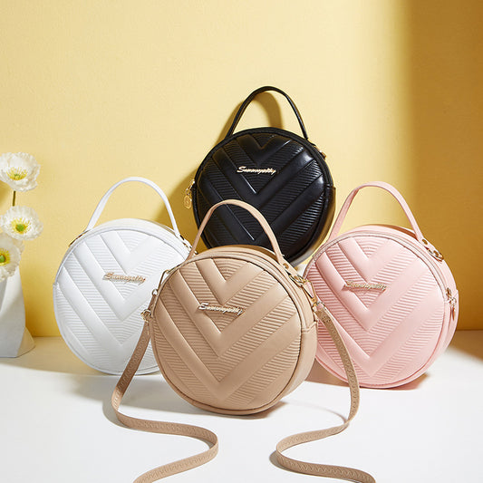 Ladies Small Round Bag