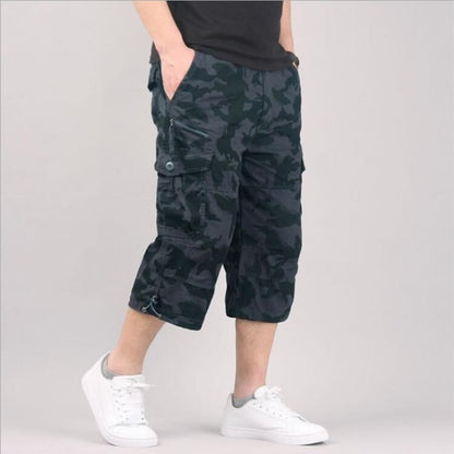 Men's Wide Cropped Pants