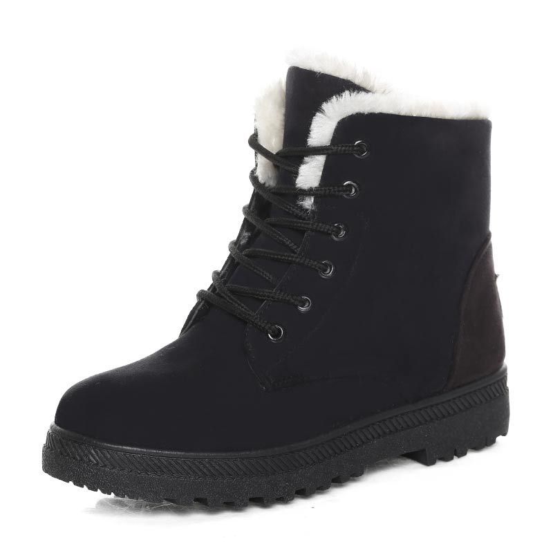 Women's Winter Snow Boots With Warm Plush