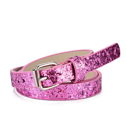 Ladies Glitter Belt