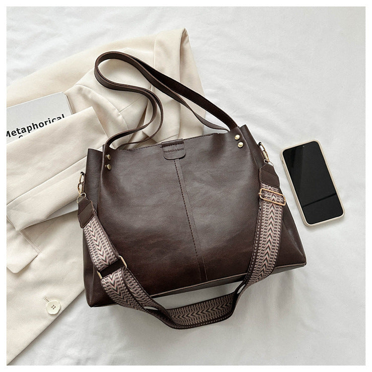 Women's Leather Underarm Bag