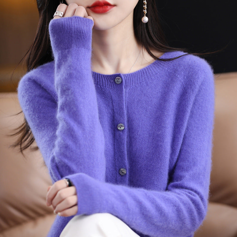 Women's Wool Knitwear Cardigan