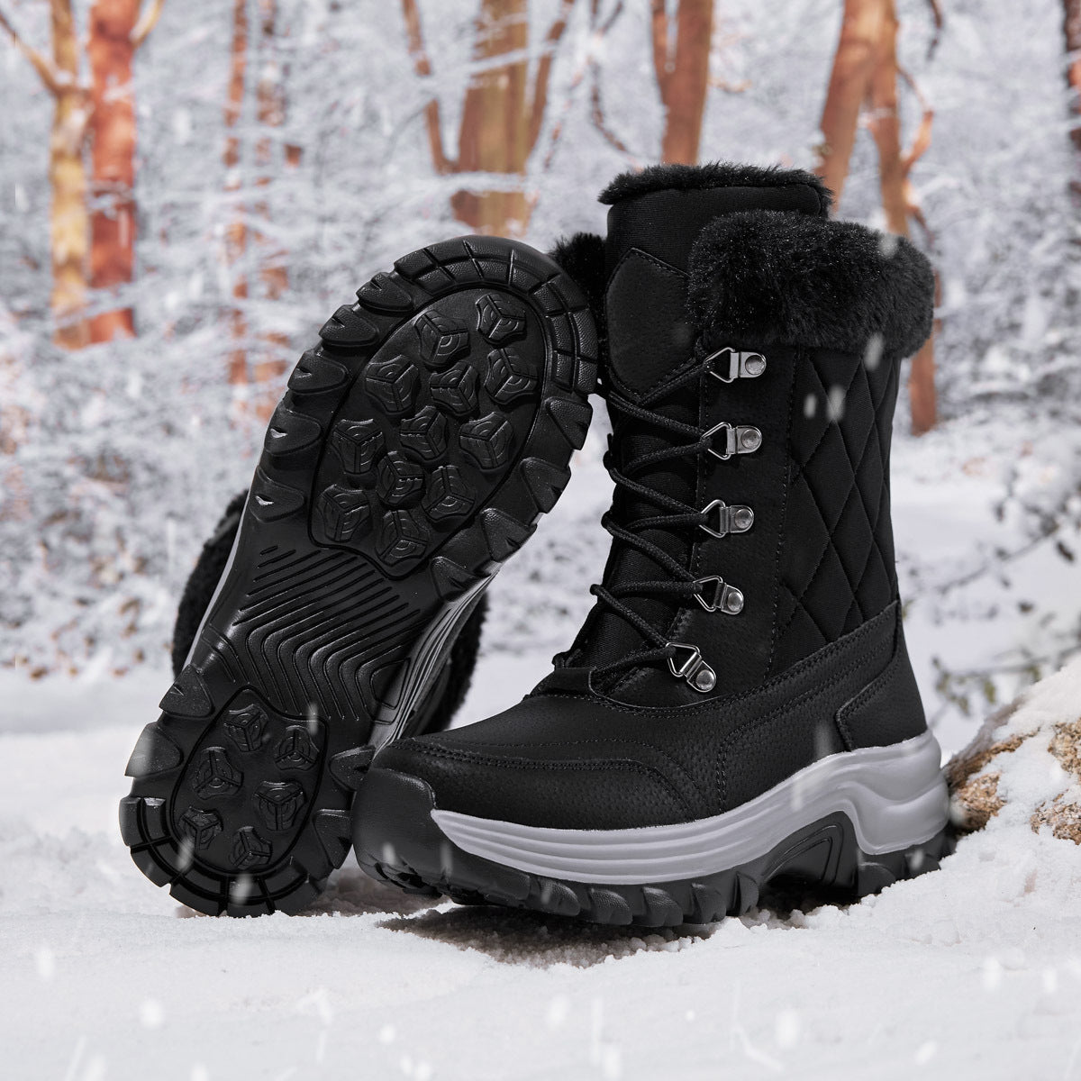 Women's Thick Snow Boots