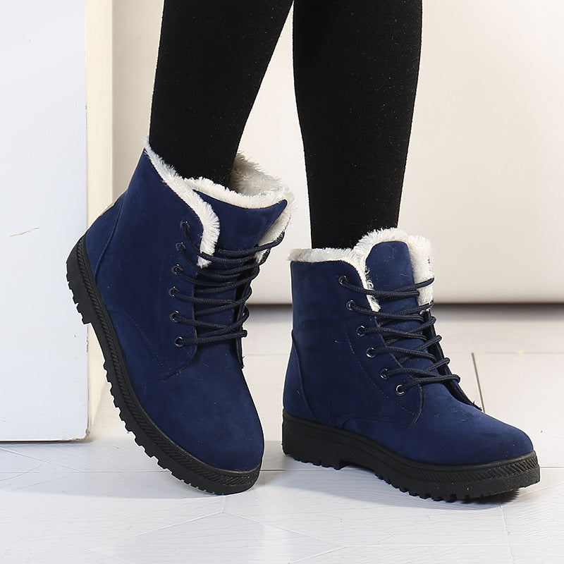 Women's Winter Snow Boots With Warm Plush