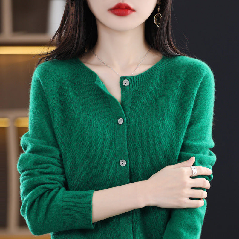 Women's Wool Knitwear Cardigan