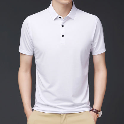 Men's Elastic Polo T-Shirt