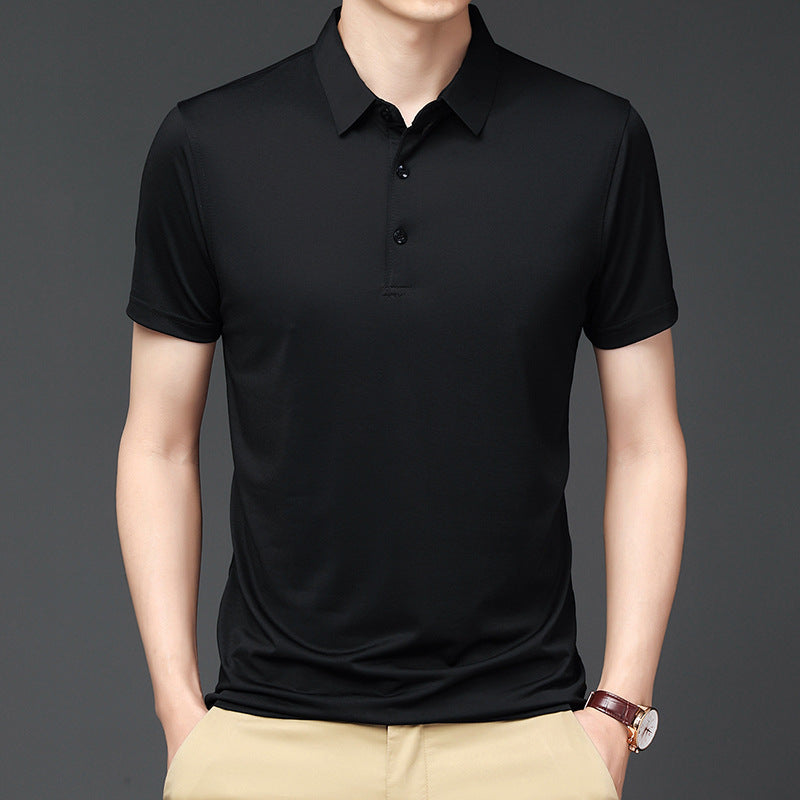 Men's Elastic Polo T-Shirt