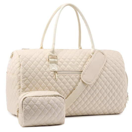 Women's Quilted Travel Bag