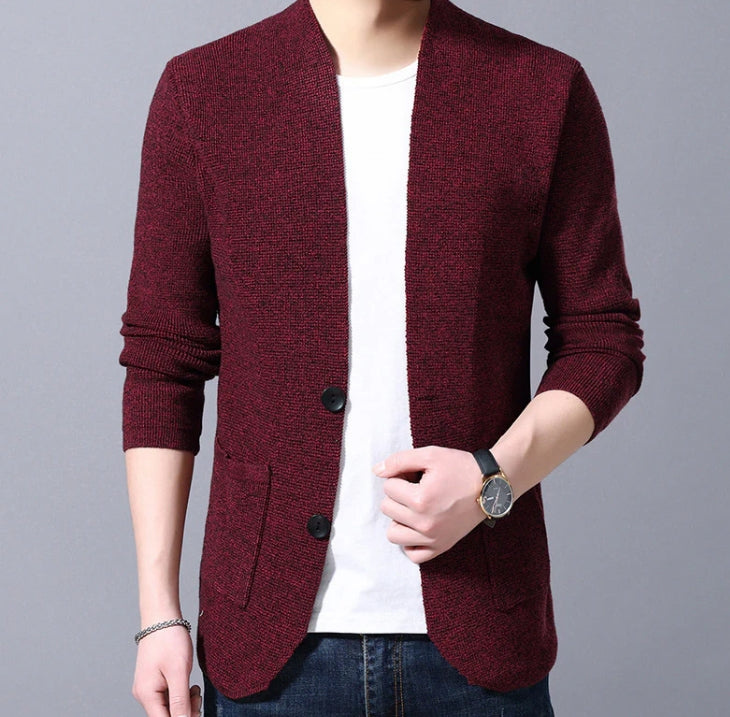 Men's Wool Cardigan