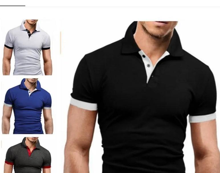 Men's Lapel T-Shirt