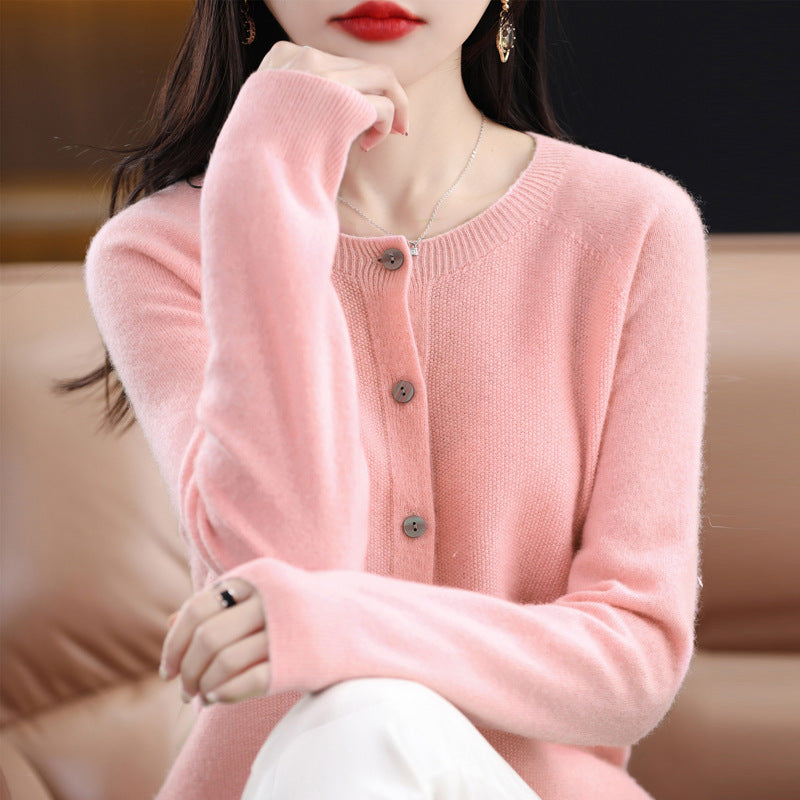 Women's Wool Knitwear Cardigan