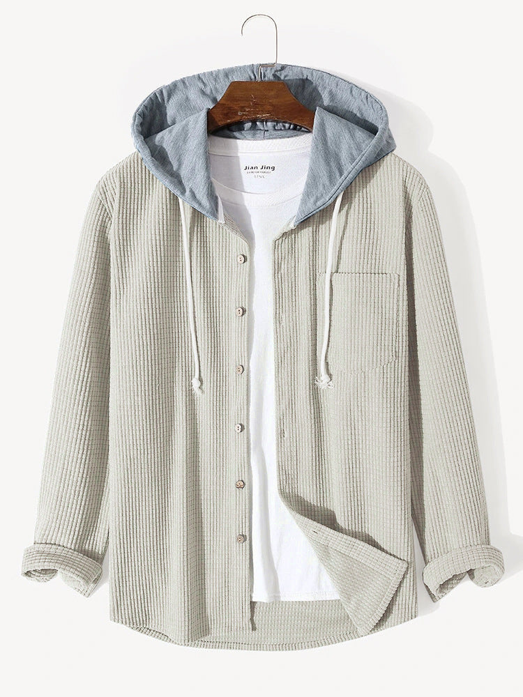 Men's Hooded Cardigan