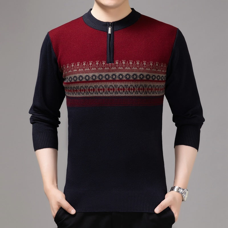 mens Thickened Knitwear Blouse