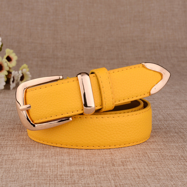 Ladies Leather Belt