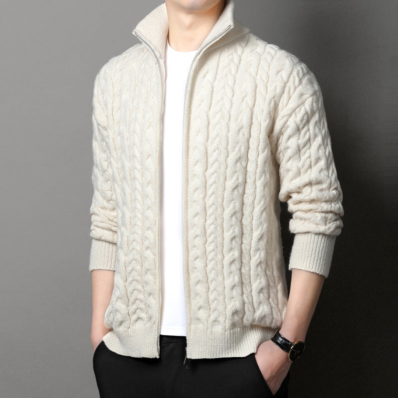 Men's Knitted Loose Cardigan