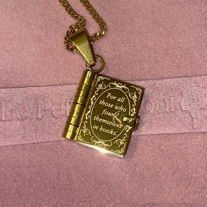 Book Lover Necklace