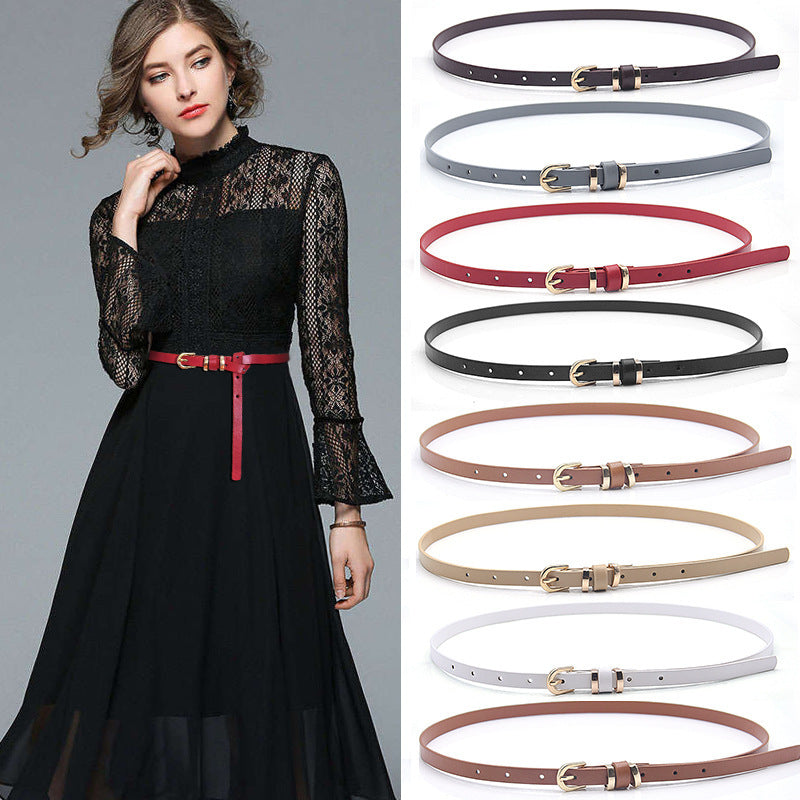 Ladies Thin Belt