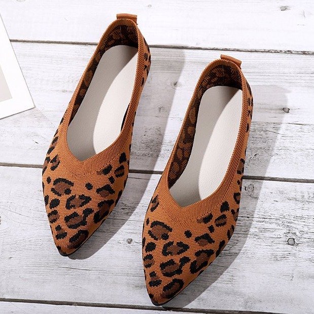 Women's Leopard Print Flats