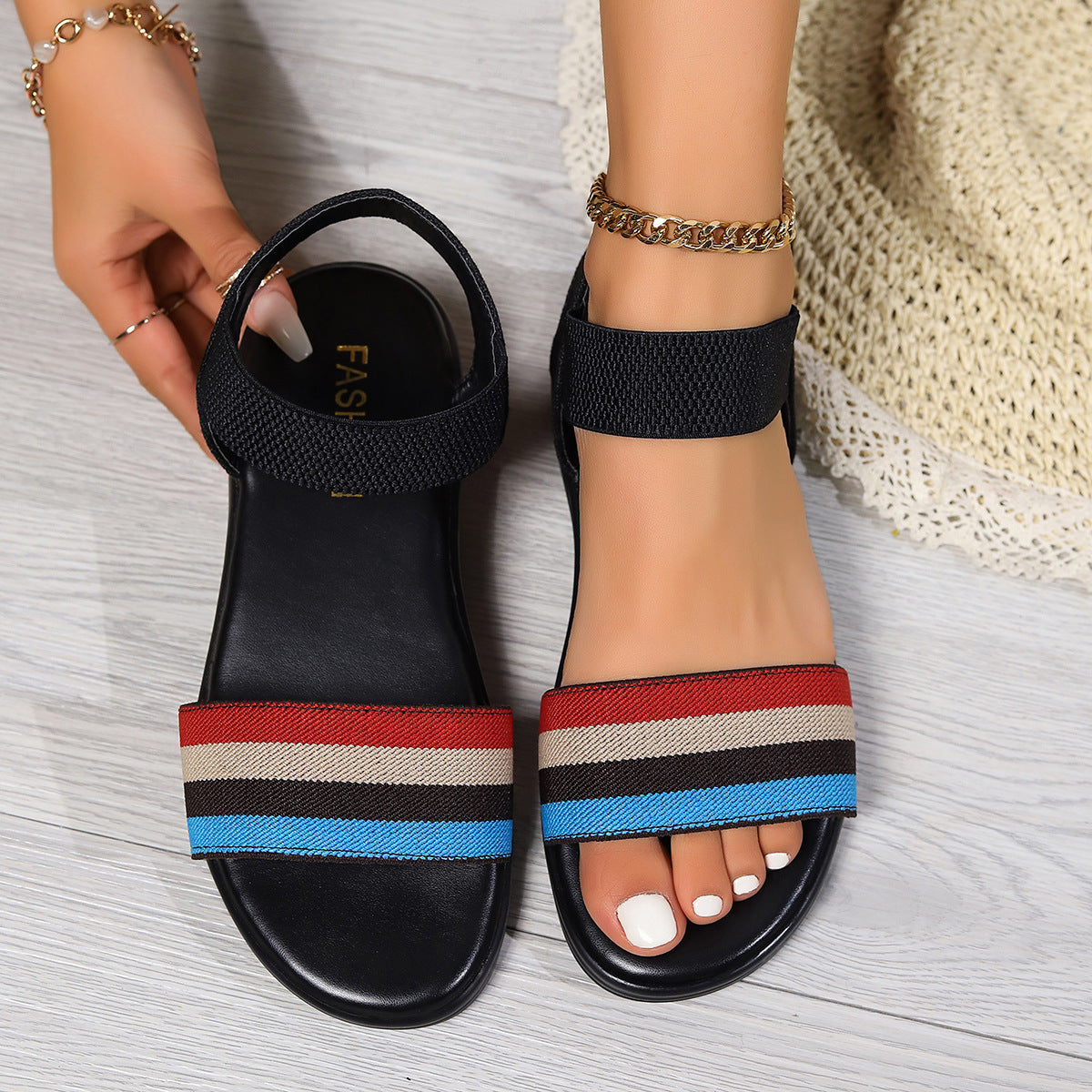 Women's Elastic Sandals