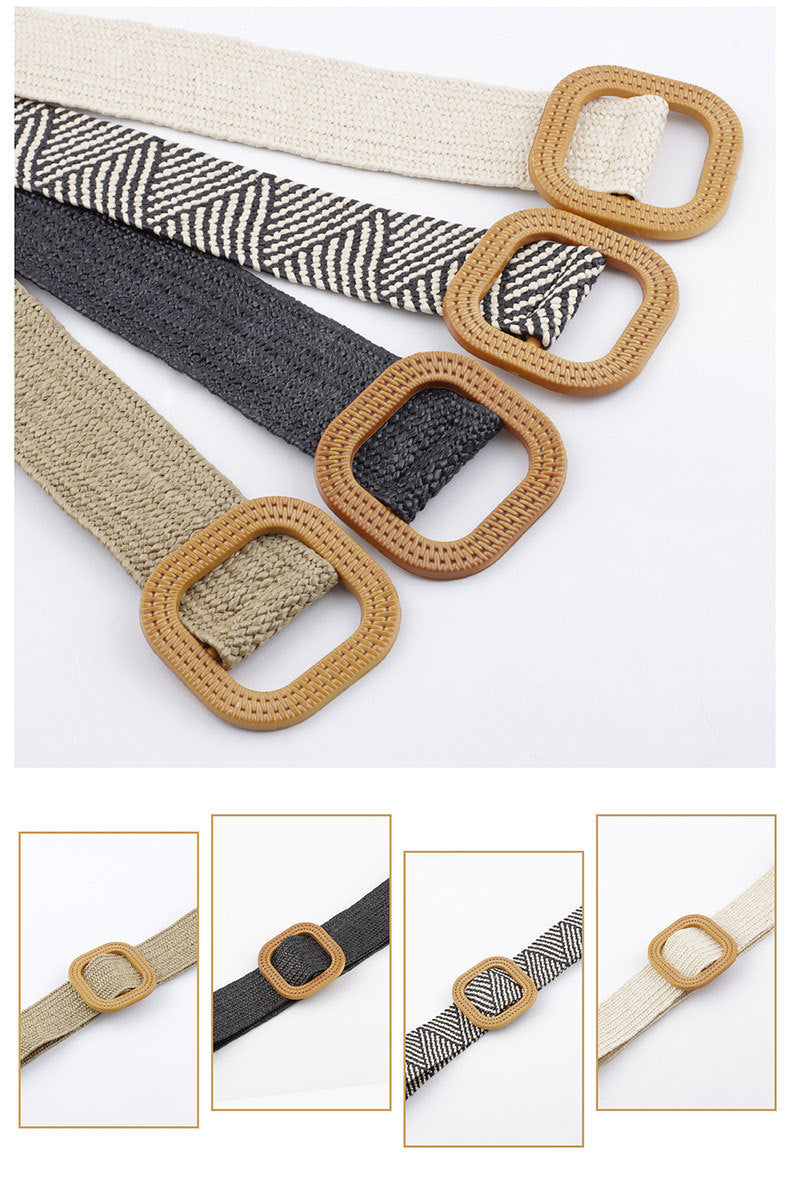 Women's Woven Casual Belt