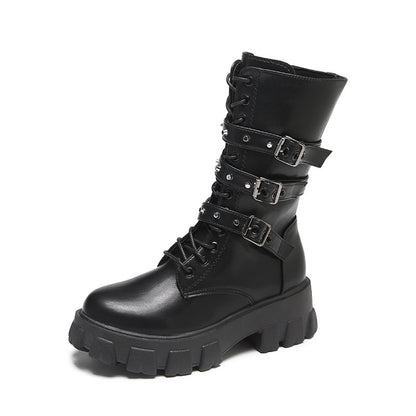 Punk Women's Mid Boots