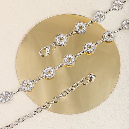 Women's Rhinestone Waist Chain