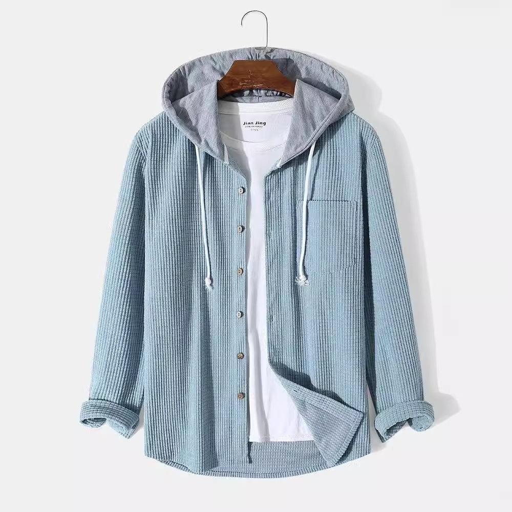 Men's Hooded Cardigan